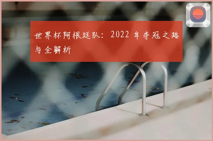 世界杯阿根廷队：2022 年夺冠之路与全解析
